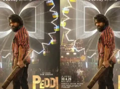 Peddi Locks New Release Date Mega Power Star Ram Charan teams up with director Buchi Babu Sana for the highly anticipated pan-India film Peddi. Expectations are sky-high, and the film has already created massive buzz across the country, and it is set for a grand theatrical release on June 25, 2026.