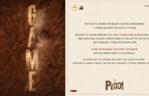 Peddi Birthday Special Update Get ready for the new teaser of Peddi on Ram Charan's Birthday.