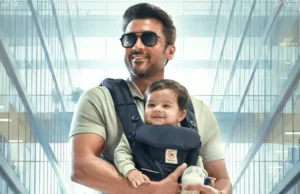 Interesting Title for Suriya 46 Suriya's Telugu-Tamil Bilingual title is Vishwanth and Sons Vishwanth and Sons First Look is impressive.