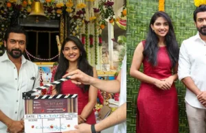 Senior Actress Praises Mamitha Baiju Vishwanath And Sons is the upcoming film of Suriya, directed by Venky Atluri. The recently released first-look poster impressed fans, and now the makers are preparing another surprise for them with the release of a teaser.